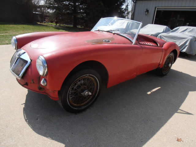 1957 MG MGA Roadster Convertible with wire wheels - photo 13
