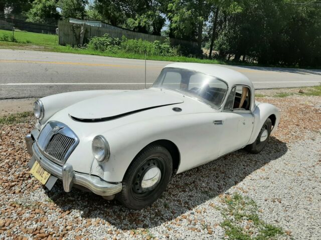 1957 MG MGA hardtop barn find 1957 MG MGA