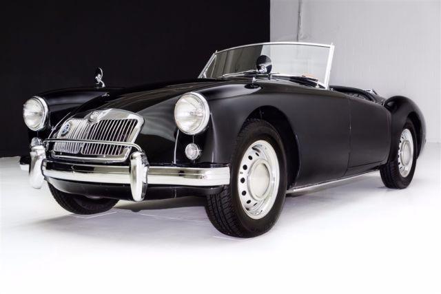 1957 MG MGA Roadster Black Twin Carbs 2 tops - photo 8