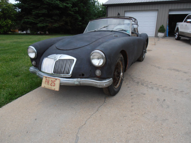 1957 MGA 1500 Wire Wheel Roadster 1957 MG MGA Wire Wheels