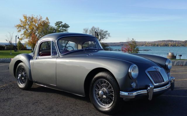 1957 MGA Coupe Frame Off Complete Restoration 1957 MG MGA