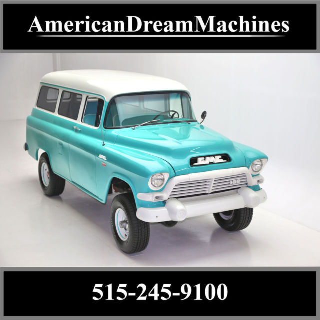 1957 Napco 4 wheel drive Used Manual SUV 1957 GMC Suburban Napco 4 wheel drive