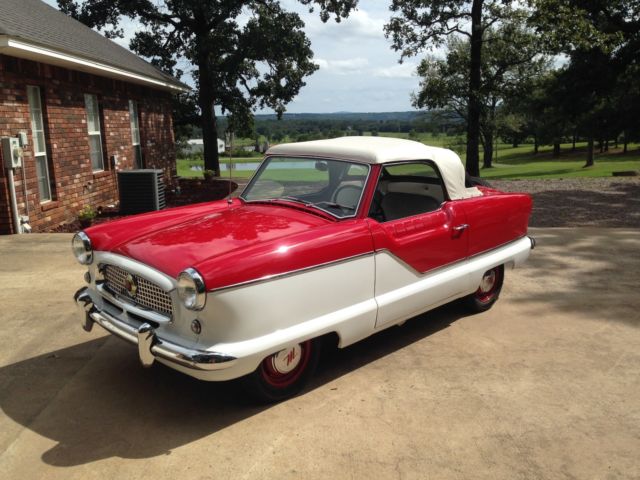 1957 Nash metropolitan convertible