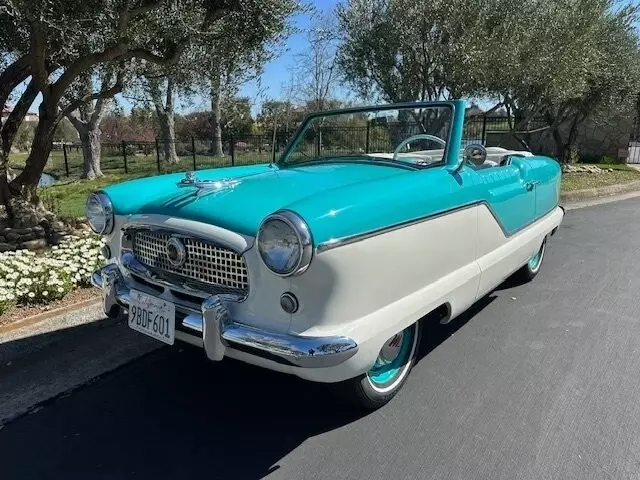 1957 Nash Metropolitan Convertible 3 Speed 2-Door Convertible 1957 Nash All Models Convertible