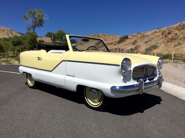 1957 Nash Metropolitan Convertible Very Nice Restored Car Looks Great! Beautiful 1957 Nash Metropolitan
