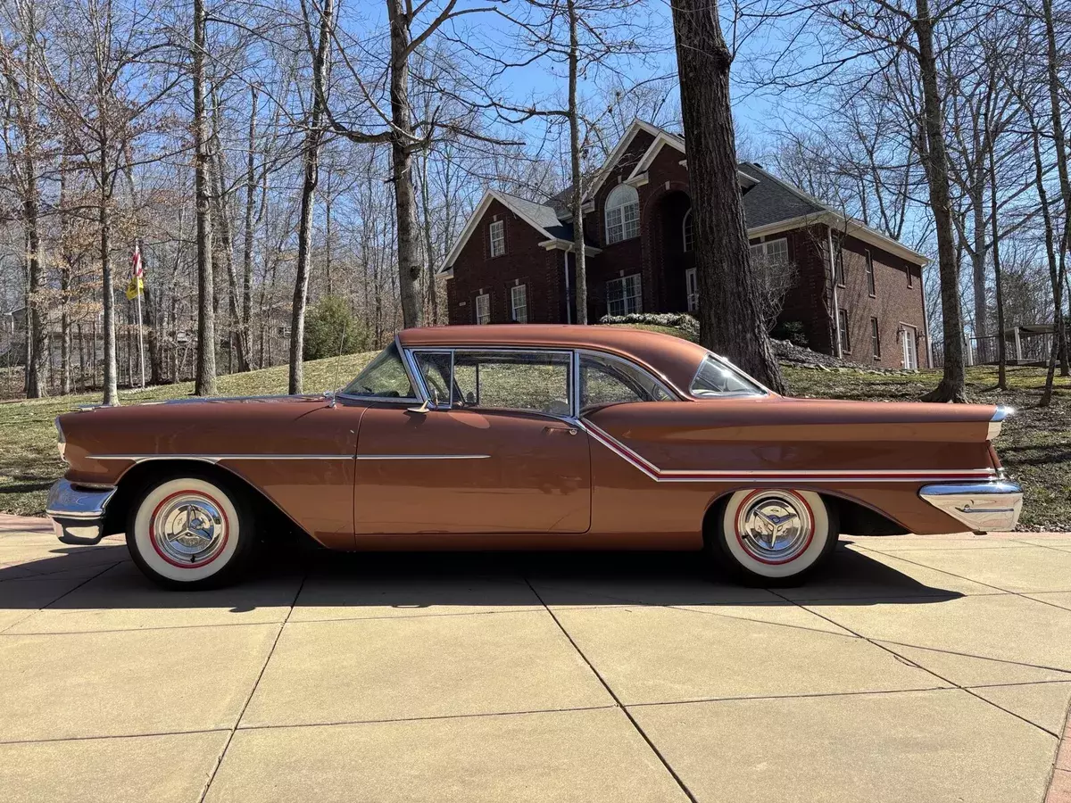 1957 Oldsmobile 88 Coupe Brown 2 Door Holiday Coupe Hardtop 1957 Oldsmobile 88 2 Door Holiday Coupe Hardtop