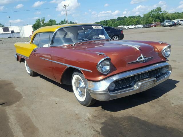 1957 Oldsmobile 88 THE PRICE IS FIRM 91257 Miles Brown/Yellow Coupe 8 Cyl Automa 1957 Oldsmobile Eighty-Eight THE PRICE IS FIRM