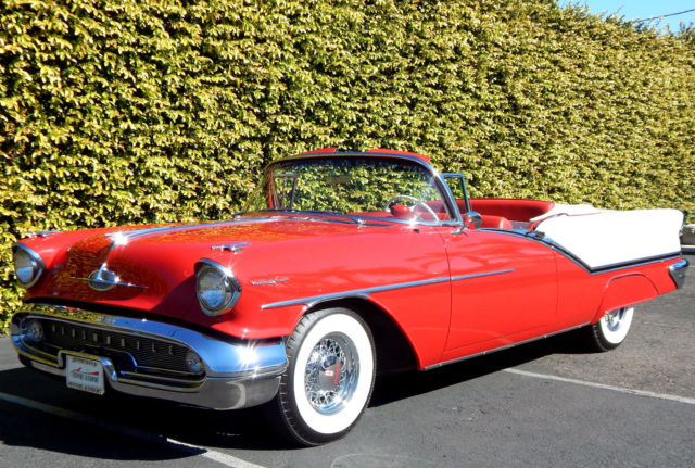 1957 Oldsmobile Ninety-Eight Starfire Convertible J2 Tri Power - Restored - photo 12