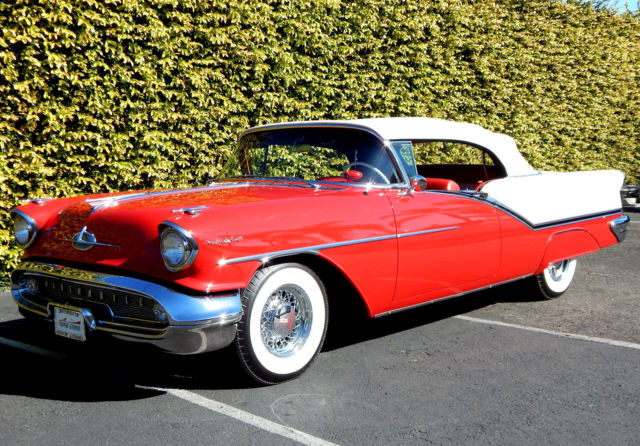 1957 Oldsmobile Ninety-Eight Starfire Convertible J2 Tri Power - Restored - photo 4