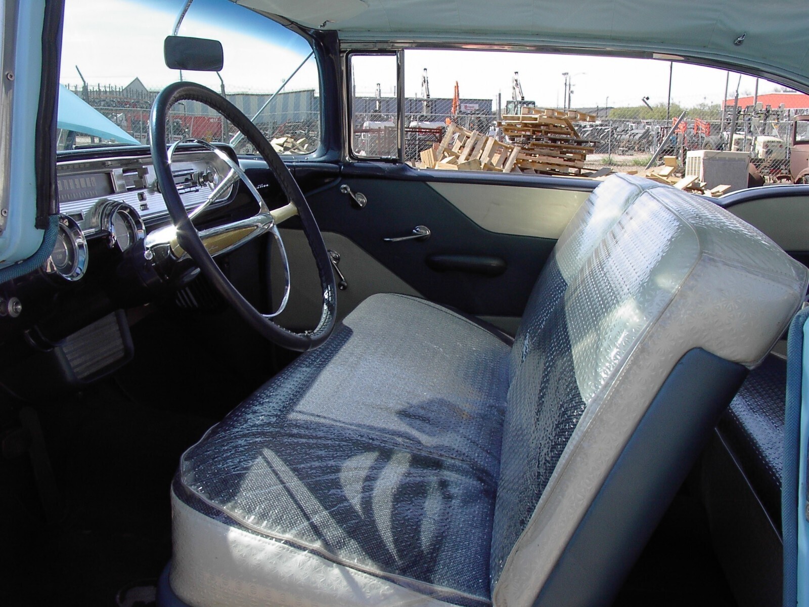 1957 Pontiac Chieftan hardtop V8 Rarer then 1955 1956 Chevy belair Make Offer ! - photo 10