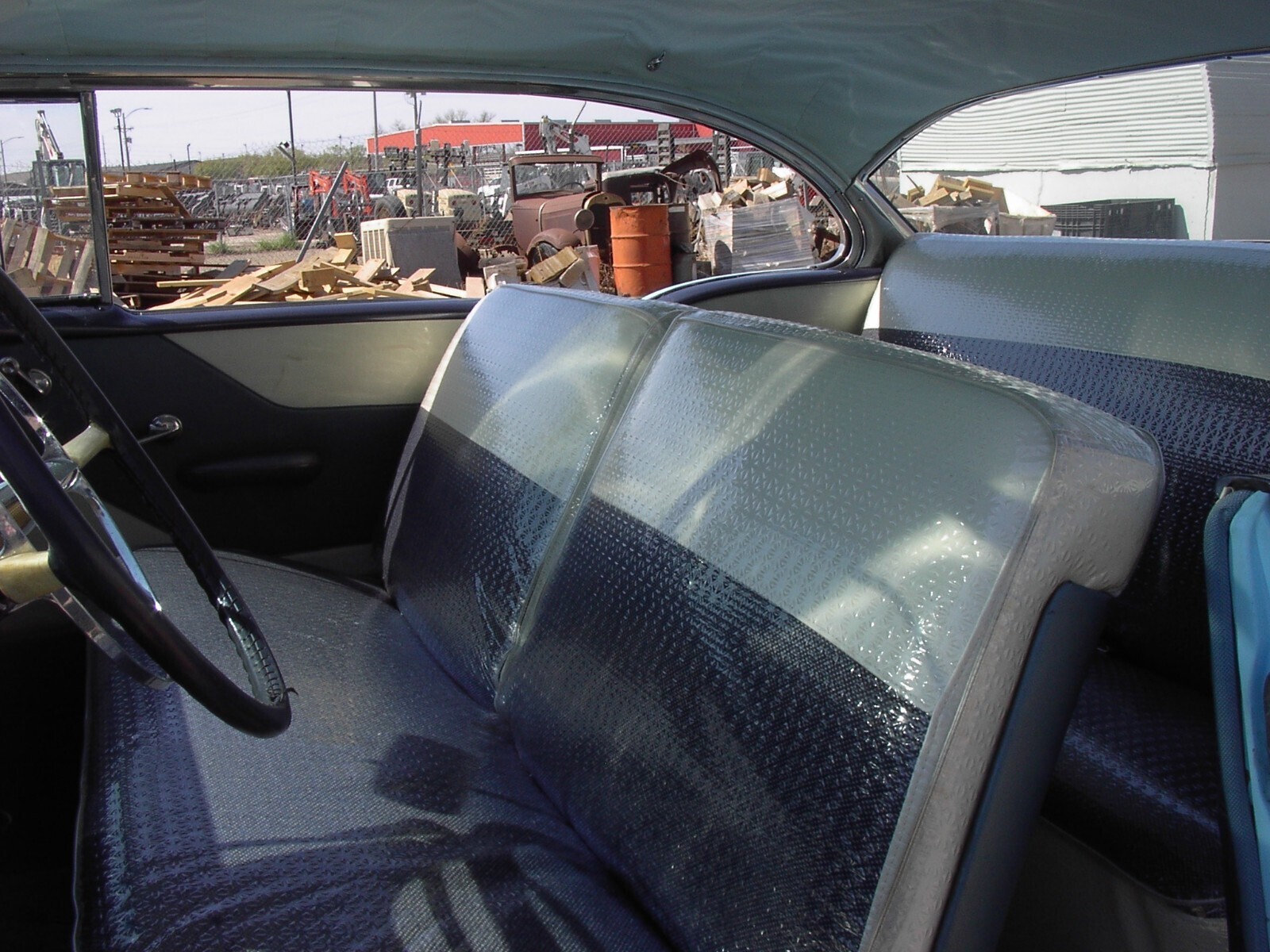 1957 Pontiac Chieftan hardtop V8 Rarer then 1955 1956 Chevy belair Make Offer ! - photo 11
