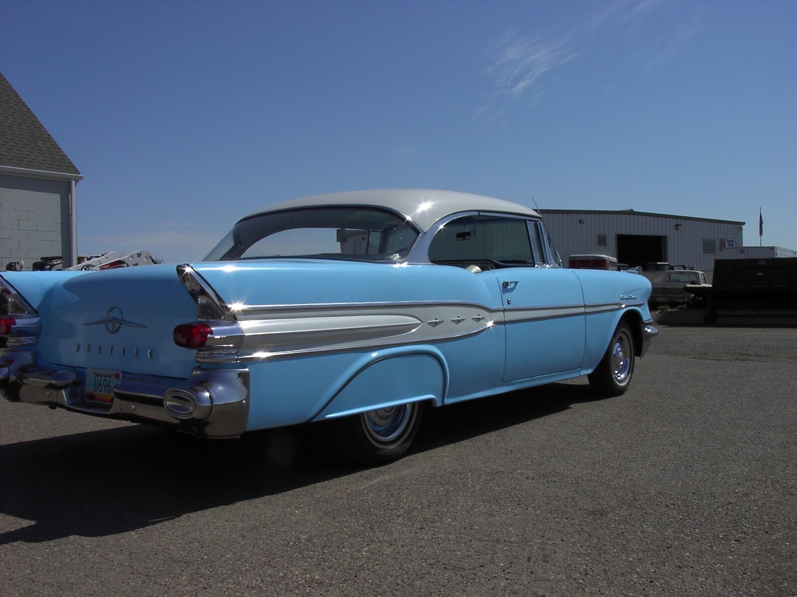 1957 Pontiac Chieftan hardtop V8 Rarer then 1955 1956 Chevy belair Make Offer ! - photo 13