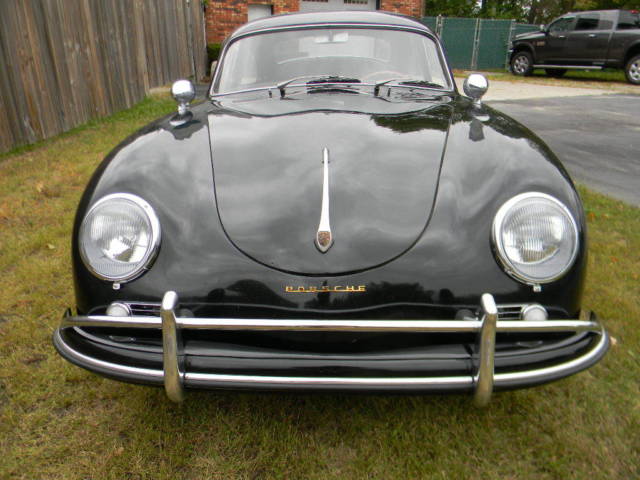 1957 Porsche 356  BLACK ON BLACK