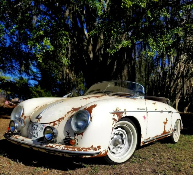 1957 PORSCHE 356 SPEEDSTER BARN FIND REPLICA BY CUSTOM MOTOR CARRIAGES OF MIAMI 1957 Porsche 356 Speedster Replica