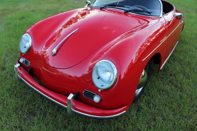 1957 Porsche 356 Speedster Convertible 77+ Pictures Must See - photo 10