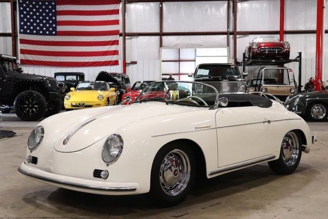 1957 Porsche Speedster 7458 Miles Chalk White Convertible 4 Cylinder 4 Speed Ma 1957 Porsche Speedster --