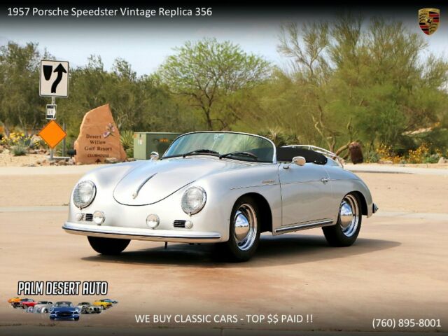 1957 Porsche Speedster Vintage Replica for sale! 1957 Porsche Speedster Vintage Replica 356