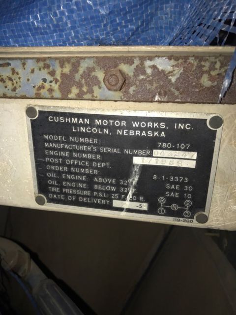 1957 Other Makes Three wheeler USPS - photo 5