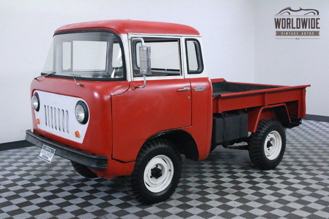 1957 Red RARE SOLID CALIFORNIA DRIVER COLLECTOR GRADE! 1957 Willys FC150