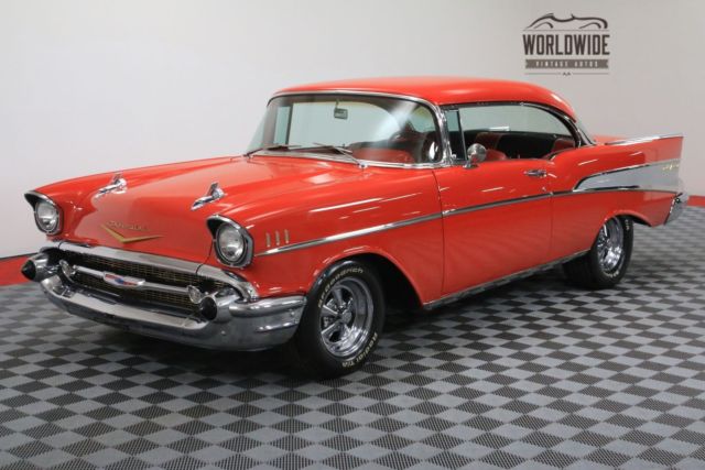 1957 Red V8 4 Speed INCREDIBLE PAINT! 1957 Chevrolet Bel Air/150/210 V8 4 Speed INCREDIBLE PAINT