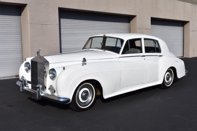1957 Rolls Royce Silver Cloud I LHD 0 White Sedan 4.7L I6 Automatic 1957 Rolls-Royce Other LHD