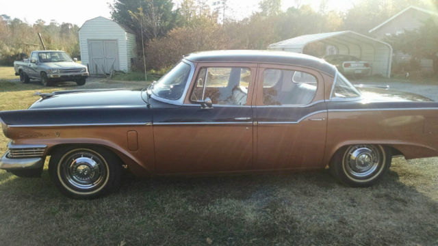 1957 STUDEBAKER DELUXE COMMANDER 1957 Studebaker COMMANDER 4 DOOR