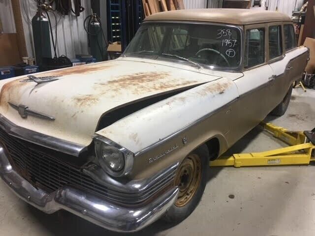 1957 Studebaker Wagon Provincial, partially rebuilt, have title. 1957 Studebaker Provincial