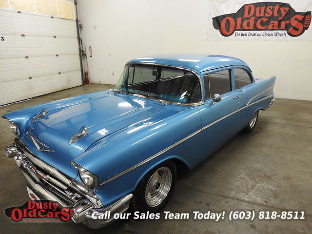 1957 Teal Runs Drives New 350V8 Turbo 350 AC! 1957 Chevrolet Bel Air/150/210 Runs Drives New 350V8 Turbo 350 AC