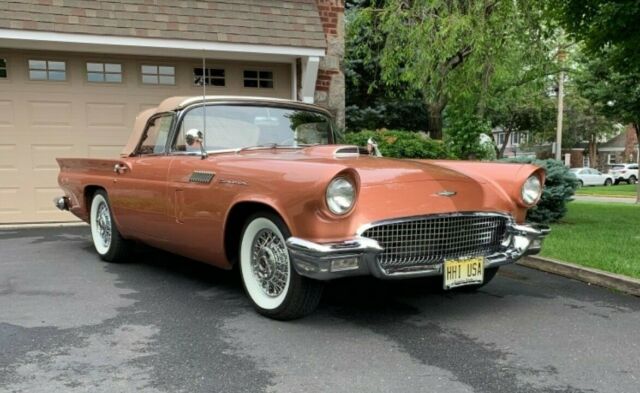 1957 THUNDERBIRD 30 years ownership, drive anywhere, solid original metal 1957 Ford Thunderbird