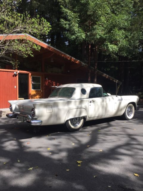 1957 Thunderbird Convertible Soft and Hardtop 57 2-Owner Car 1957 Ford Thunderbird 2dr Conv w/Hardtop Deluxe