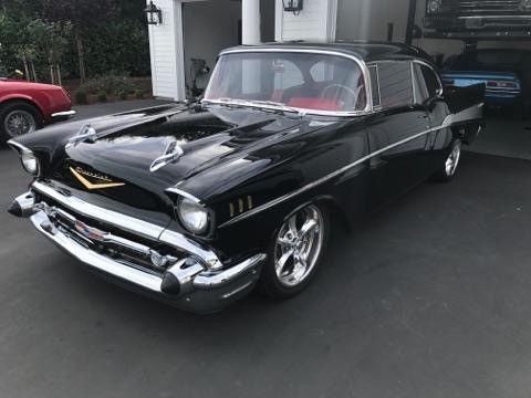 1957 Tri 5 2 Door Belair Pro Touring Custom Chevy Coupe ZZ4 350 V8 1957 Chevrolet Bel Air/150/210 Custom Belair