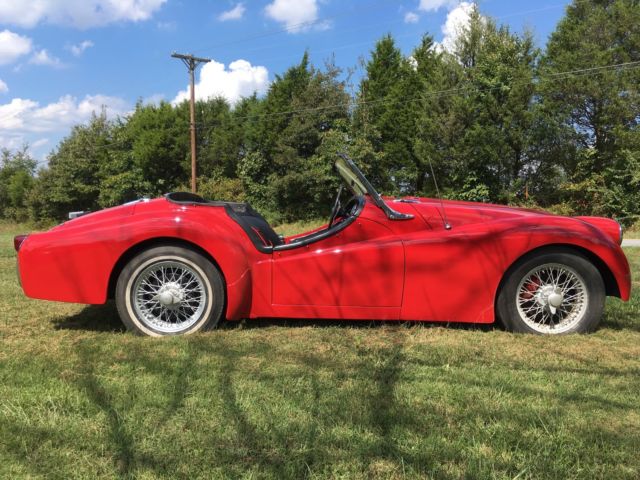 1957 Triumph TR3 Small Mouth