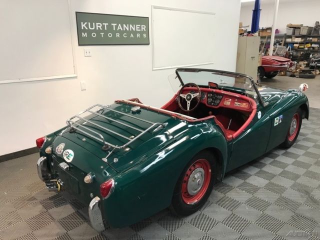 1957 Triumph TR3 SMALL MOUTH. FRONT DISC BRAKES. CHARMING OLD DRIVER. - photo 6