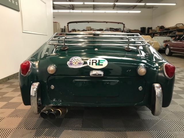 1957 Triumph TR3 SMALL MOUTH. FRONT DISC BRAKES. CHARMING OLD DRIVER. - photo 8