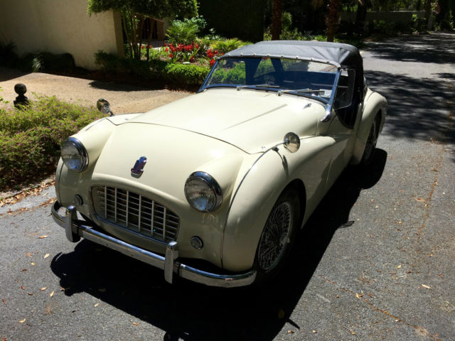 1957 Triumph TR3 Smallmouth Roadster - photo 2