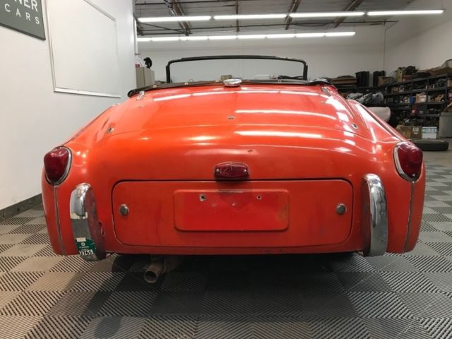 1957 Triumph TR3 FRONT DISC BRAKES, 4-SPEED, MATCHING ENGINE - photo 8