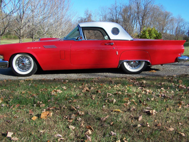 1957 Vintage Classic Thunderbird Classis Styling of the 50's era 32 34 55 62 40 1957 Ford Thunderbird