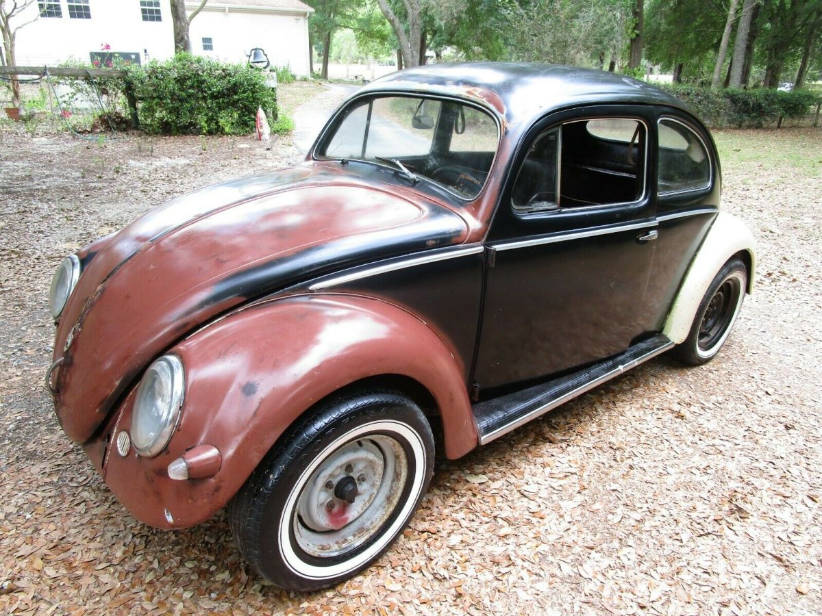 1957 Volkswagen Beetle Oval VW Bug Kafer not Split Garage Barn Find NO RESERVE 1957 Volkswagen Beetle - Classic