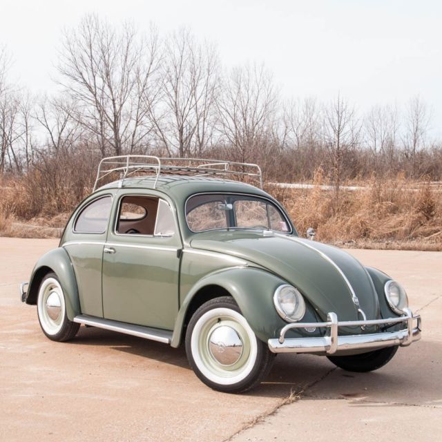 1957 Volkswagen Beetle Oval Window, Beautifully restored, 1600CC, Roof Rack,LOOK 1957 Volkswagen Beetle - Classic Beetle Oval Window