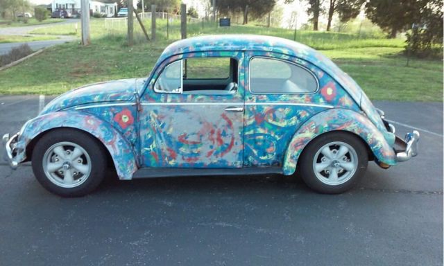 1957 Volkswagen Beetle Oval Window Woodstock Paint VW Bug 1957 Volkswagen Beetle - Classic