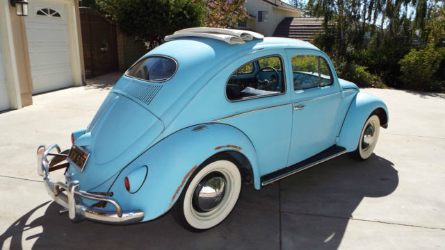 1957 VOLKSWAGEN BUG RAG TOP..NO RESERVE........ 1957 Volkswagen Beetle - Classic OVAL WINDOW RAGTOP