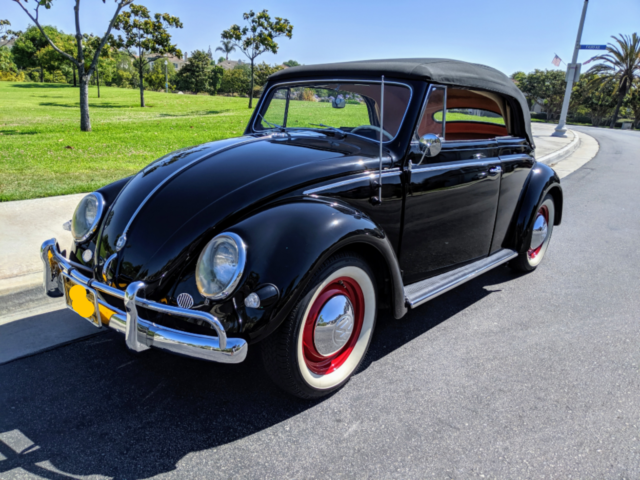 1957 Volkswagen Oval bug convertible 1957 Volkswagen Beetle - Classic