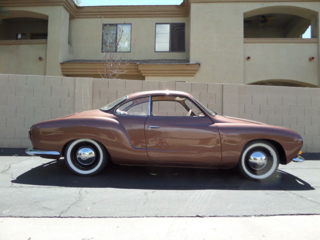 1957 VW Karman Ghia Lowlight > Full Restored >Rebuilt Engine Zero Mile 36HP 1957 Volkswagen Karmann Ghia