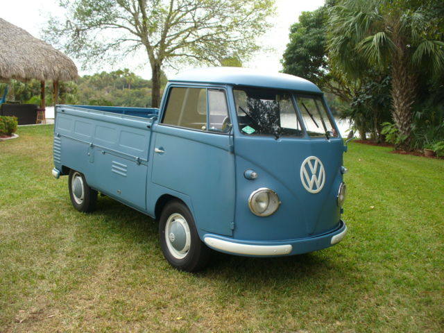 1957 VW SINGLE CAB PICKUP TYPE 2 FULL RESTORATION VIDEO KOMBI TRANSPORTER BUS 1957 Volkswagen Bus/Vanagon Transporter