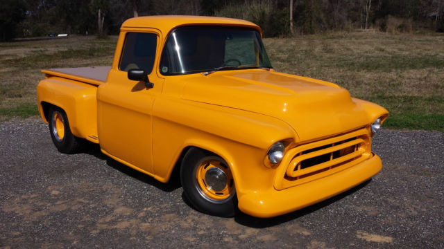 1957 Wheatland Yellow ChevyTruck with Many Custom Features 1957 Chevrolet Other Pickups