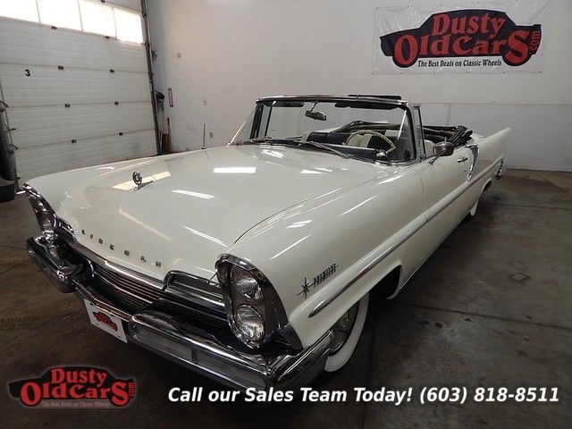 1957 White Excel Cond 368V8 All Original 36k Show Ready! 1957 Lincoln Premiere Convert Excel Cond 368V8 All Original 36k Show Ready