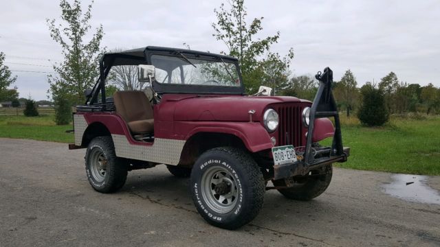 1957 Willys CJ Kubota turbo diesel with overdrive and winch 1957 Jeep CJ