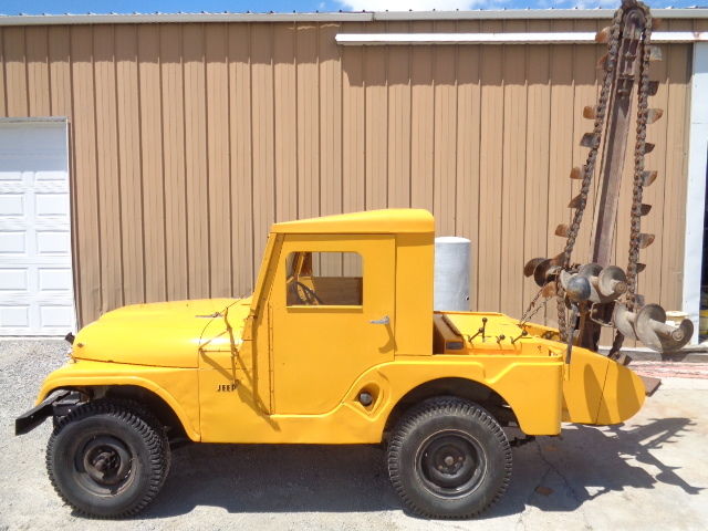 1957 Willys Jeep A Trench Willys jeep cj 5 auburn trencher attachment OHIO 1957 Willys Jeep cj5 Jeep-a-Trench