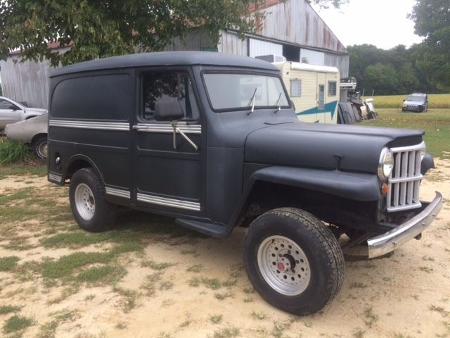 1957 Willys Overland Jeep Panel Wagon Project Restomod 1957 Willys Panel Delivery Panel
