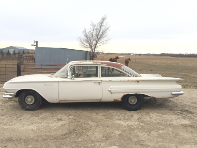 1958 1959 1960 Chevy Biscayne two door post rat rod original 1961 1965 1960 Chevrolet Impala